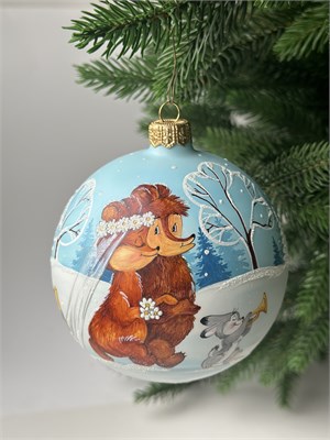 Ёлочный шар "Ах, эта свадьба!" 2973