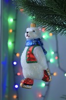 Мишка на коньках 2331