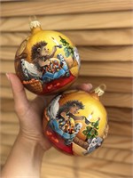 Ёлочный шар В гостях у ёжика 2993