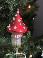 Мухомор светящийся на прищепке 2290